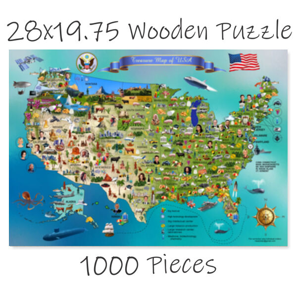 US Treasure Map  Thumbnail